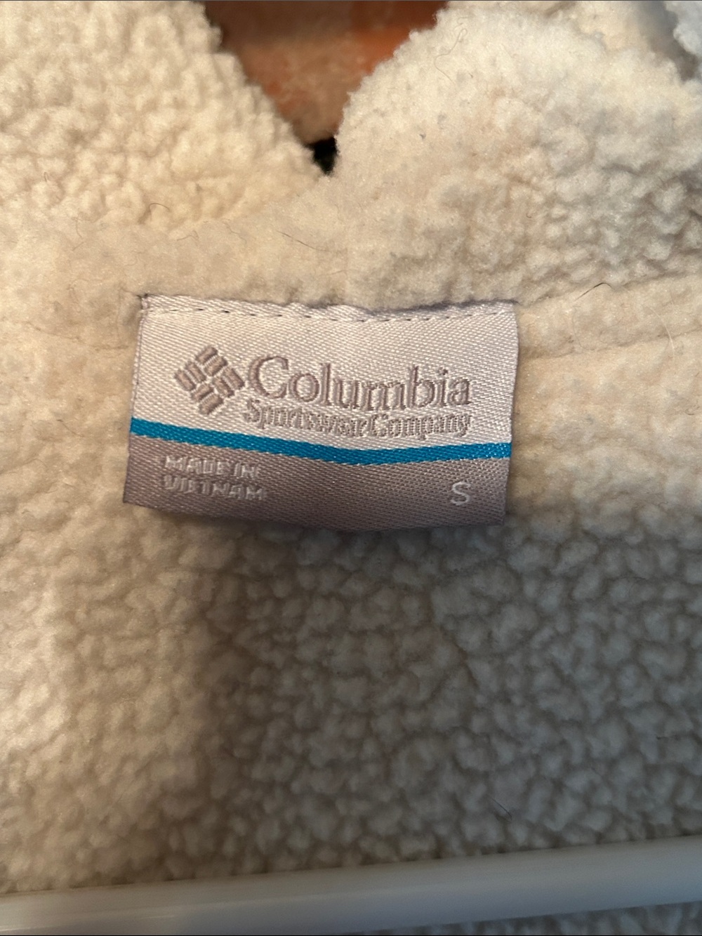 Columbia sportswear- women’s small Sherpa lined hooded flannel - Picture 2 of 2